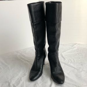 Tahari tall black boots sz 7.5